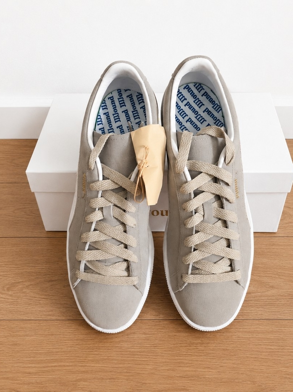 JJJJound Puma Limestone Suede Sneakers - China Exclusive